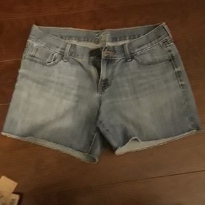 Denim shorts